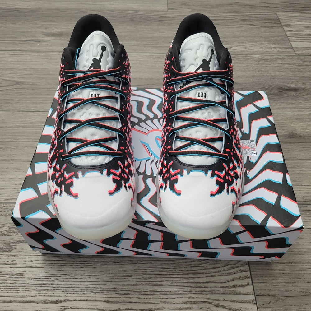 Jordan Zion 3 NRG Box with Red and Blue Design